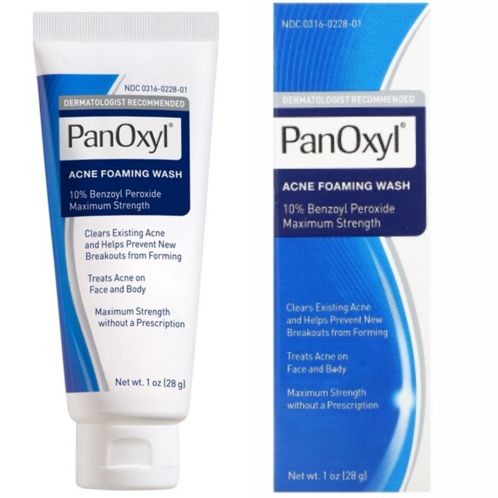 PanOxyl Acne Foaming Travel Wash NIB